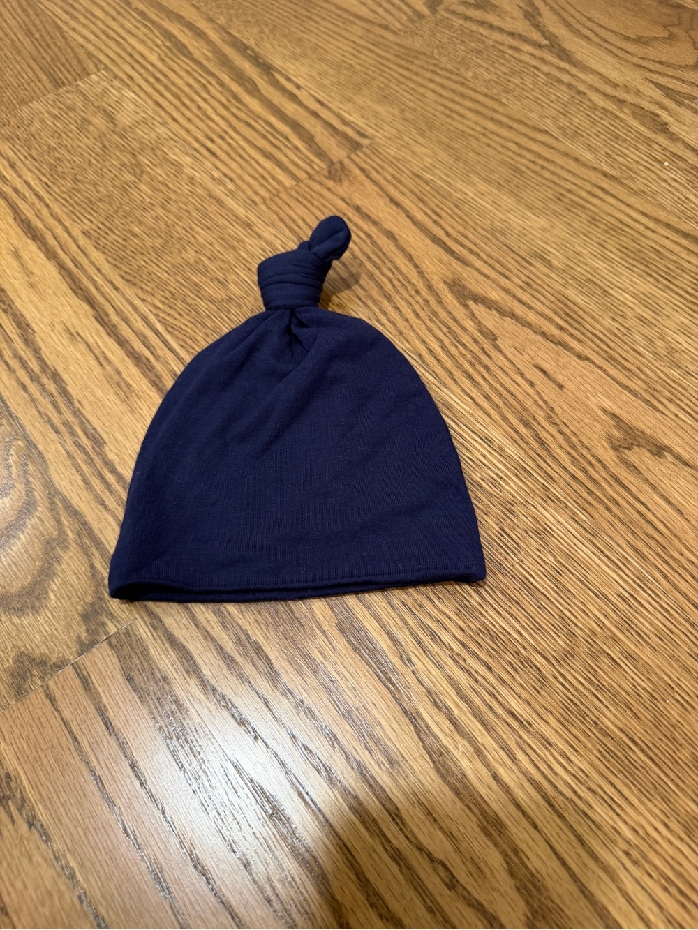 Lou Lou & Company Navy Knot Baby Beanie